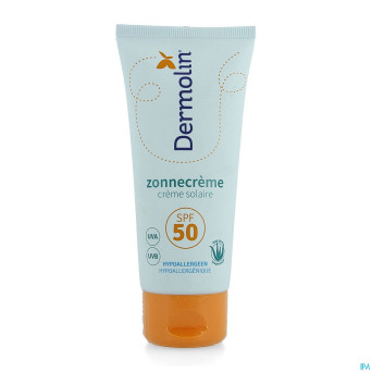 Dermolin creme solaire spf50 tube 75ml