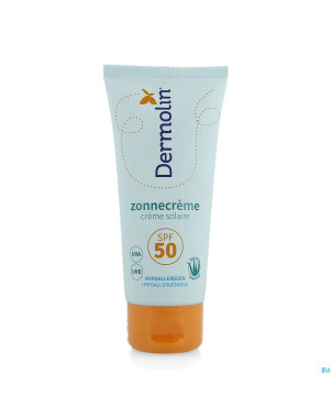 Dermolin creme solaire spf50 tube 75ml