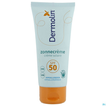 Dermolin creme solaire spf50 tube 75ml