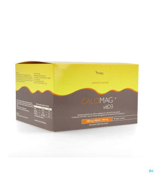 Calcimag ca1000mg/d3 880ui/mg 450mg orange sach.90