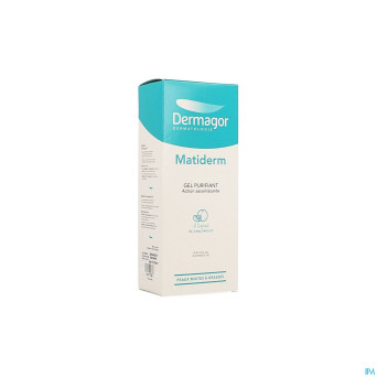 Dermagor matiderm gel purifiant tube 200ml