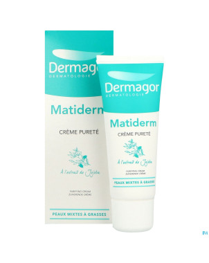 Dermagor matiderm gel purifiant tube 200ml