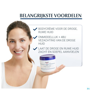 Eucerin urearepair plus creme corps 5% uree 450ml