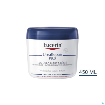 Eucerin urearepair plus creme corps 5% uree 450ml