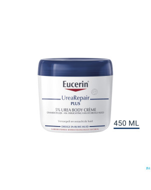 Eucerin urearepair plus creme corps 5% uree 450ml