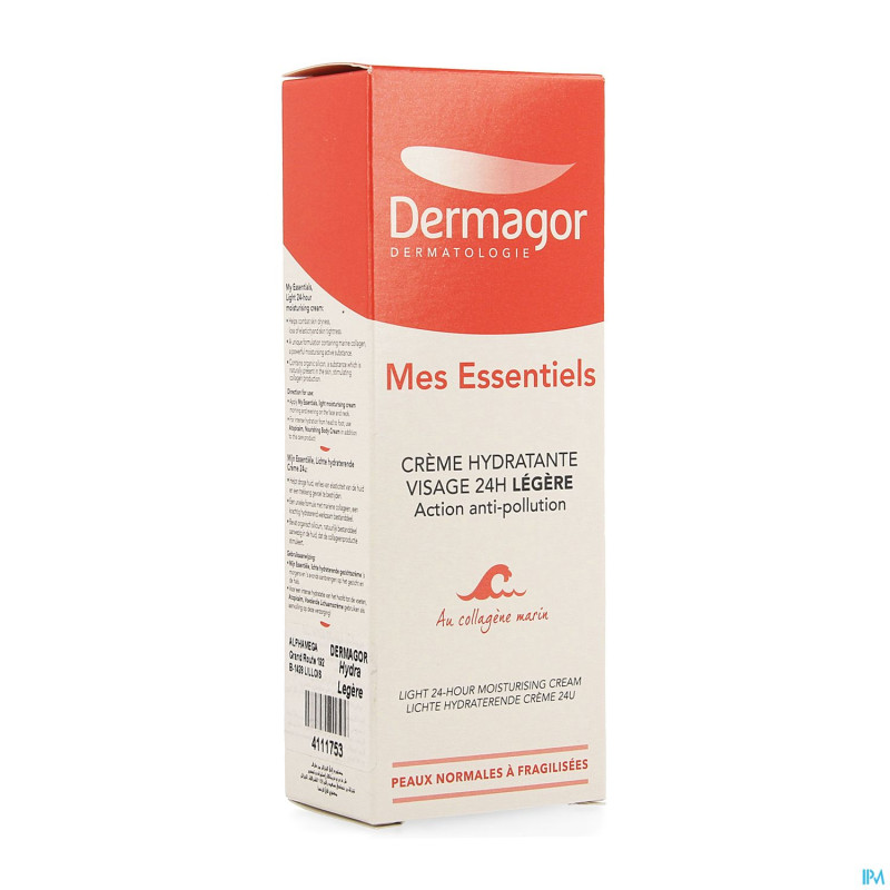 Dermagor mes essentielles cr hydra legere 24h 40ml