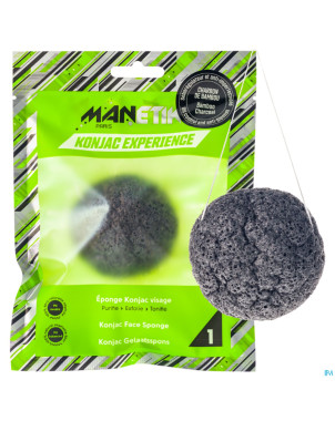 Manetik konjac experience eponge charbon bambou