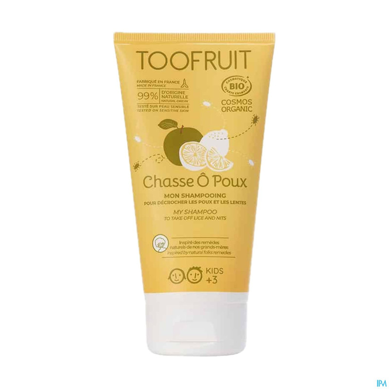 Toofruit chasse o poux shampoo decroch.lente 100ml