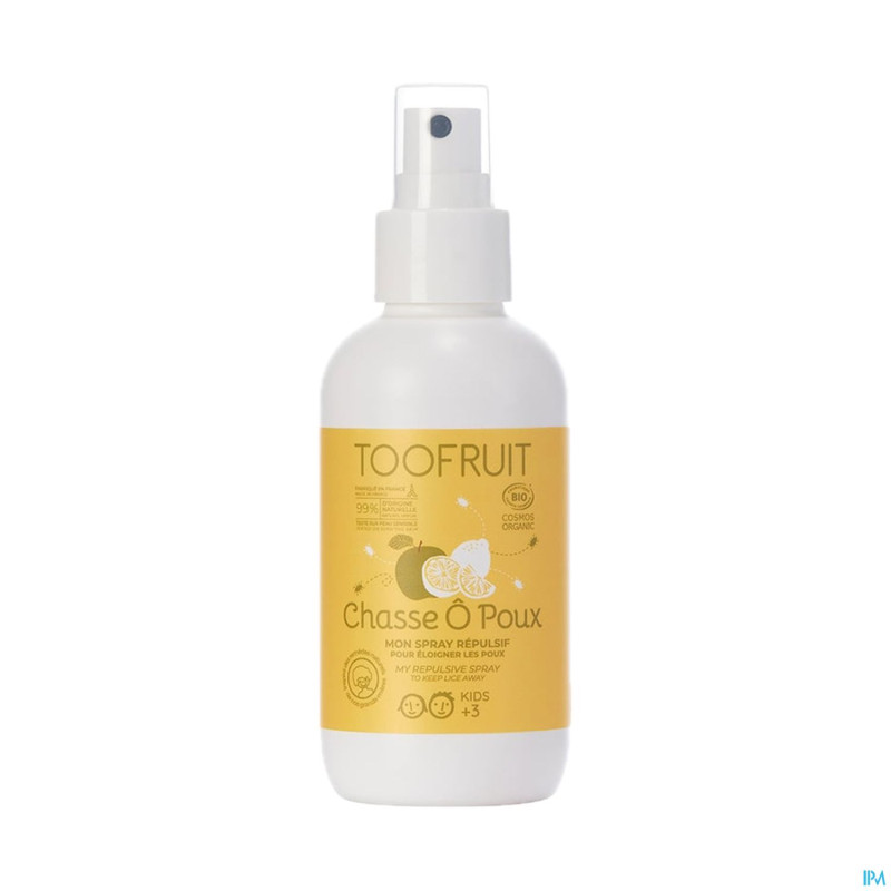 Toofruit chasse o poux vinaigre rincage    100ml