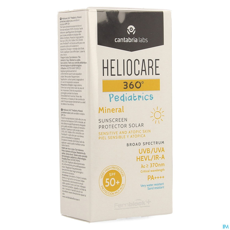 Heliocare 360 pediatrics miners spf50+    50ml