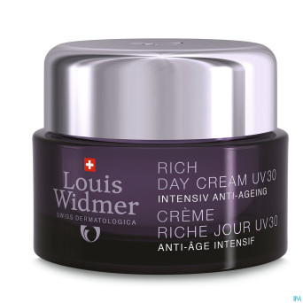 Widmer aai creme jour riche uv30 parf pot 50ml