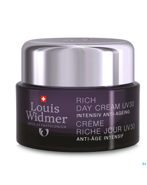 Widmer aai creme jour riche uv30 parf pot 50ml