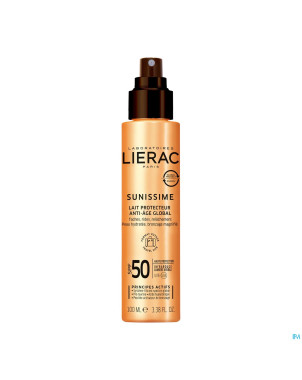 Lierac sunissime lait protect. spf50 travel  100ml