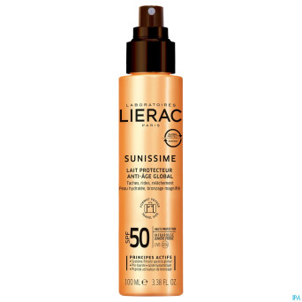 Lierac sunissime lait protect. spf50 travel  100ml