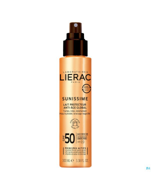 Lierac sunissime lait protect. spf50 travel  100ml