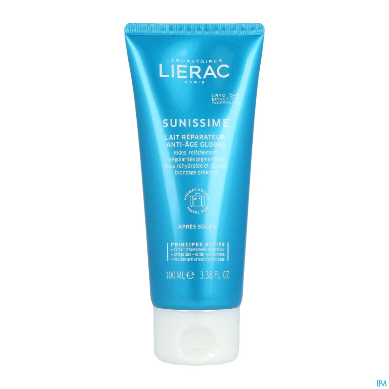 Lierac sunissime lait protect. spf30 travel  100ml