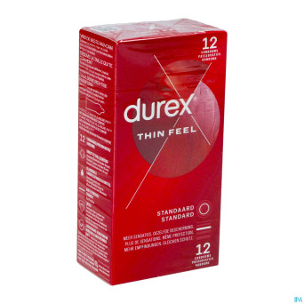 Durex thin feel    preservatifs 12