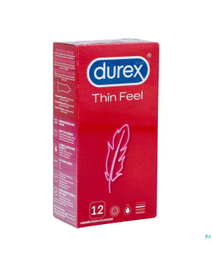 Durex thin feel    preservatifs 12