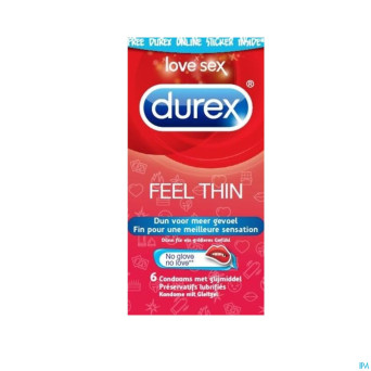 Durex thin feel    preservatifs 12