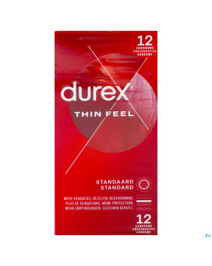 Durex thin feel    preservatifs 12
