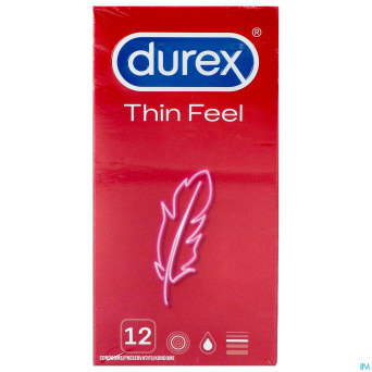 Durex thin feel    preservatifs 12