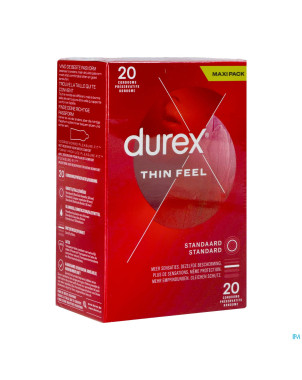 Durex thin feel    preservatifs 20