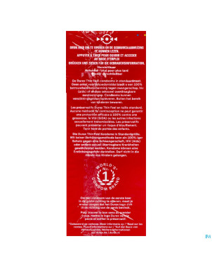 Durex thin feel    preservatifs 20