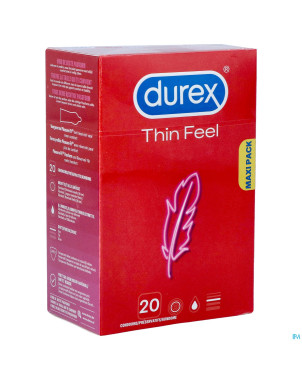 Durex thin feel    preservatifs 20
