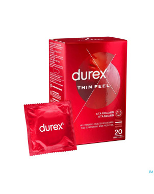 Durex thin feel    preservatifs 20