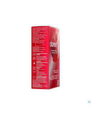 Durex thin feel extra thin    preservatifs 10