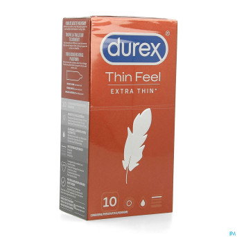 Durex thin feel extra thin    preservatifs 10