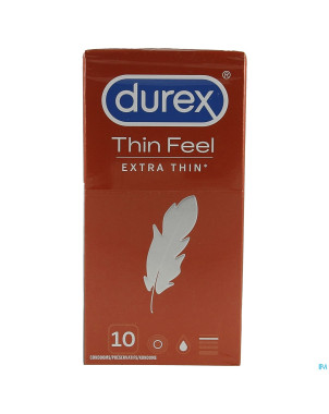 Durex thin feel extra thin    preservatifs 10