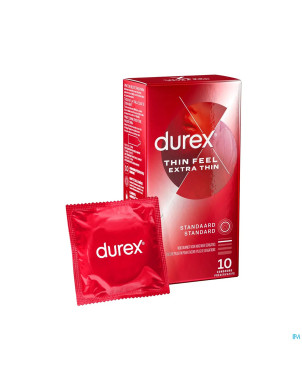 Durex thin feel extra thin    preservatifs 10