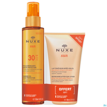 Nuxe sun duo spf 30 hle bronz. 150ml+a/sun 100ml