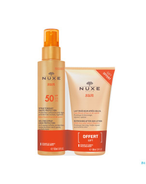 Nuxe sun duo spf50 spray fondant 150ml+a/sun 100ml