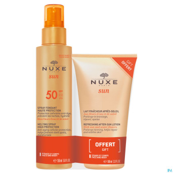 Nuxe sun duo spf50 spray fondant 150ml+a/sun 100ml