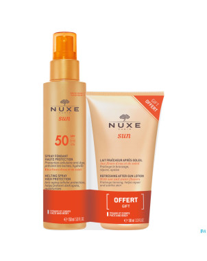 Nuxe sun duo spf50 spray fondant 150ml+a/sun 100ml