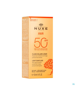 Nuxe sun fluide visage spf50 50ml nf