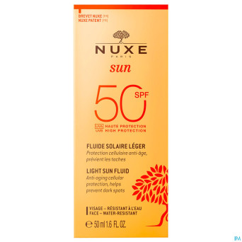 Nuxe sun fluide visage spf50 50ml nf