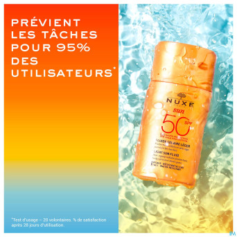 Nuxe sun fluide visage spf50 50ml nf