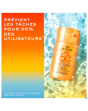 Nuxe sun fluide visage spf50 50ml nf