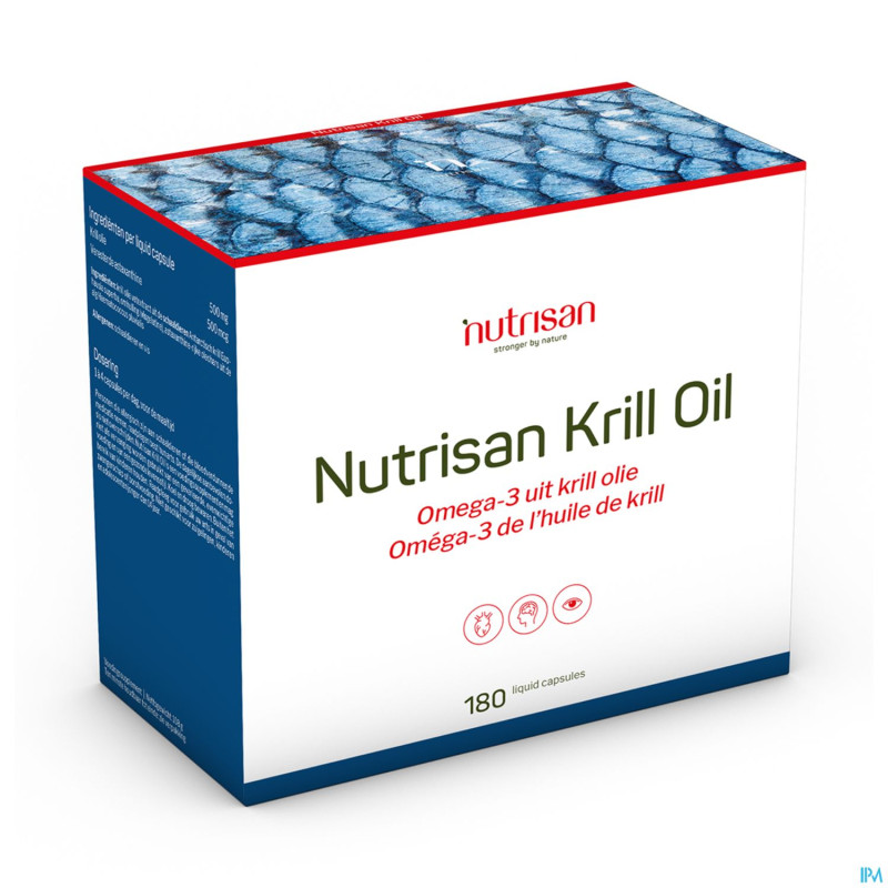 Nutrisan krill oil    licaps 180