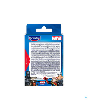 Hansaplast pansement enfants marvel  strips 20