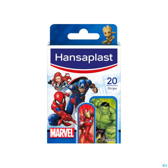 Hansaplast pansement enfants marvel  strips 20