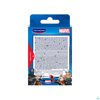 Hansaplast pansement enfants marvel  strips 20