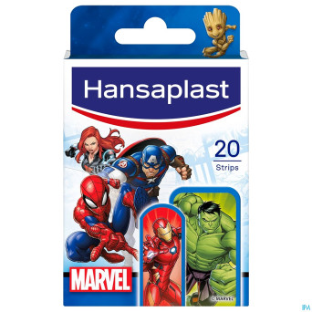 Hansaplast pansement enfants marvel  strips 20