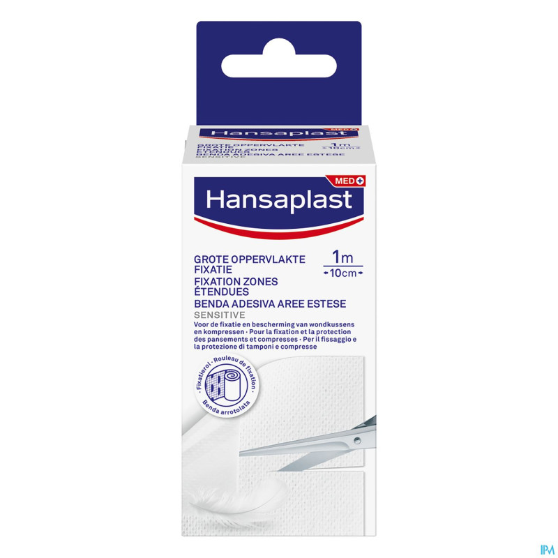 Hansaplast fixation zone etendues 1mx10cm