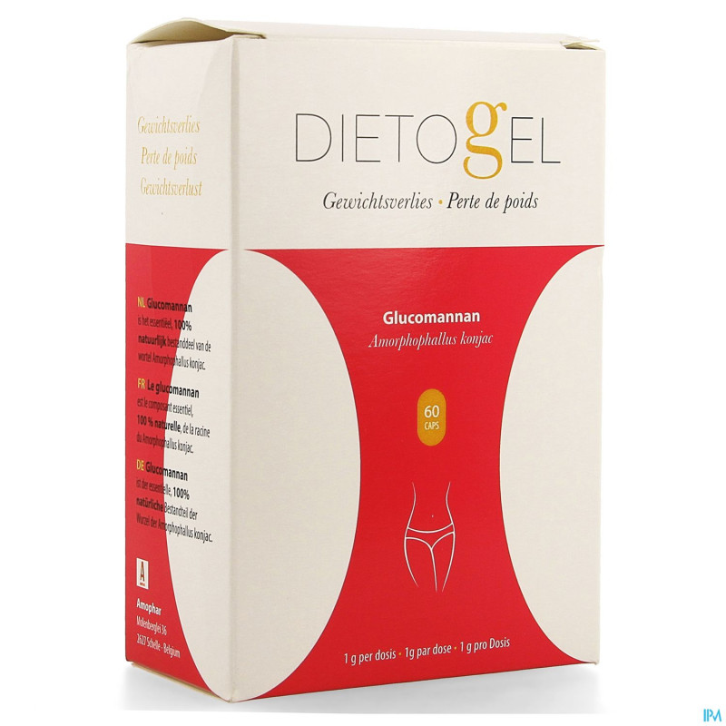 Dietogel caps 60x500mg