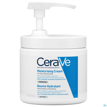Cerave baume hydratant    pot+pompe 454g