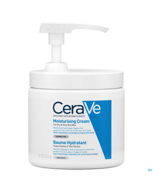 Cerave baume hydratant    pot+pompe 454g